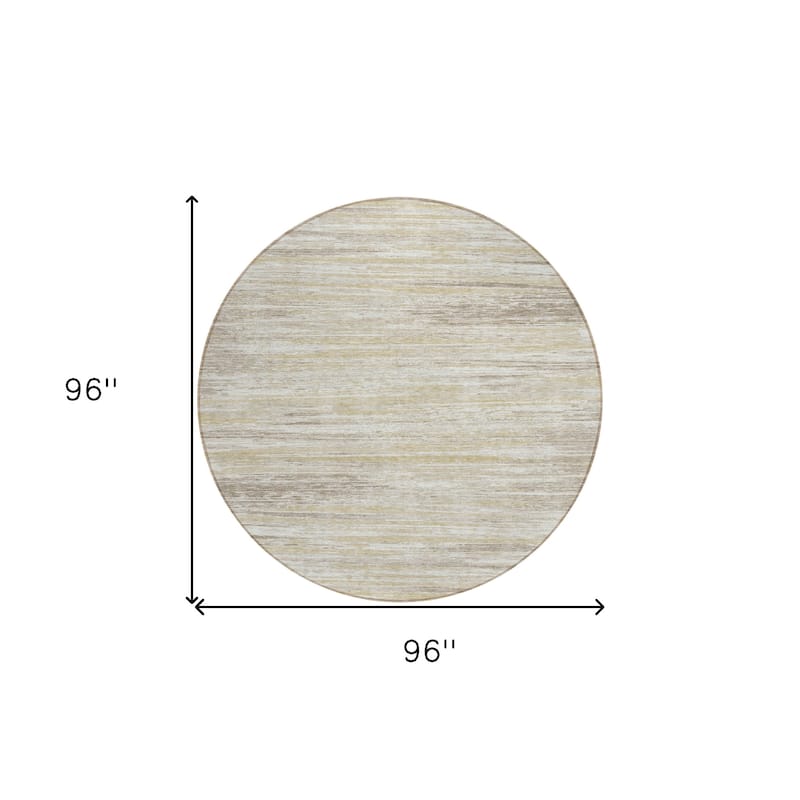 HomeRoots Striped Transitional Rectangle Outdoor Rug
