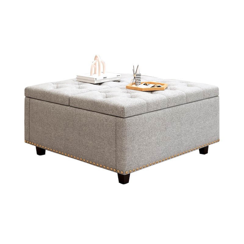 Storage Square Chair with Storage