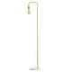 preview thumbnail 16 of 21, JONATHAN Y Haines 60" Minimalist Edison Metal/Marble Floor Lamp, Gold