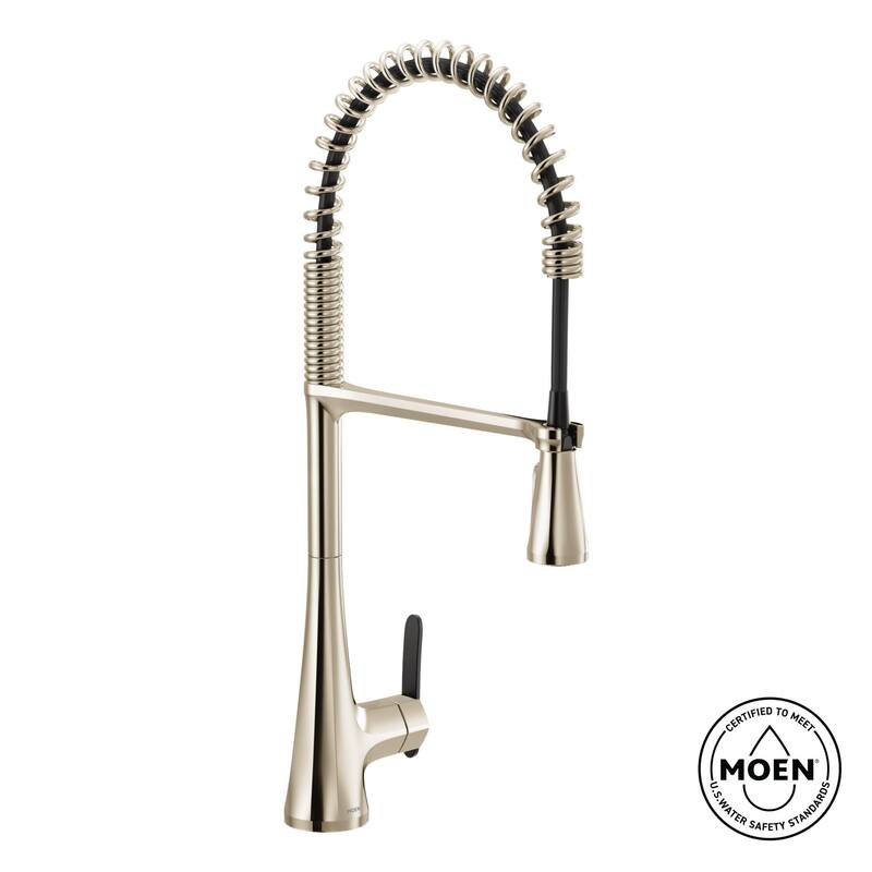 Moen Sinema 1.5 GPM Single Hole Pre-Rinse Pull Down Kitchen Faucet