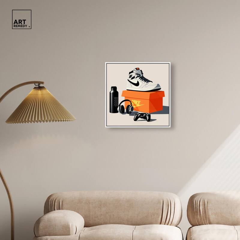 Important Sneaker Accessories Canvas by Art Remedy