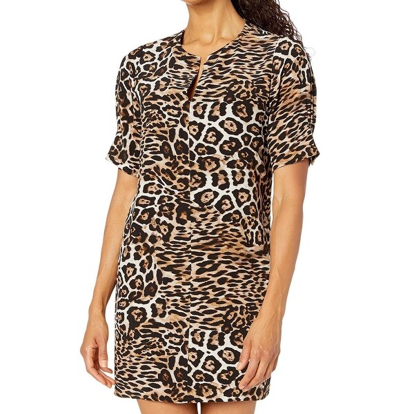 small leopard print dress