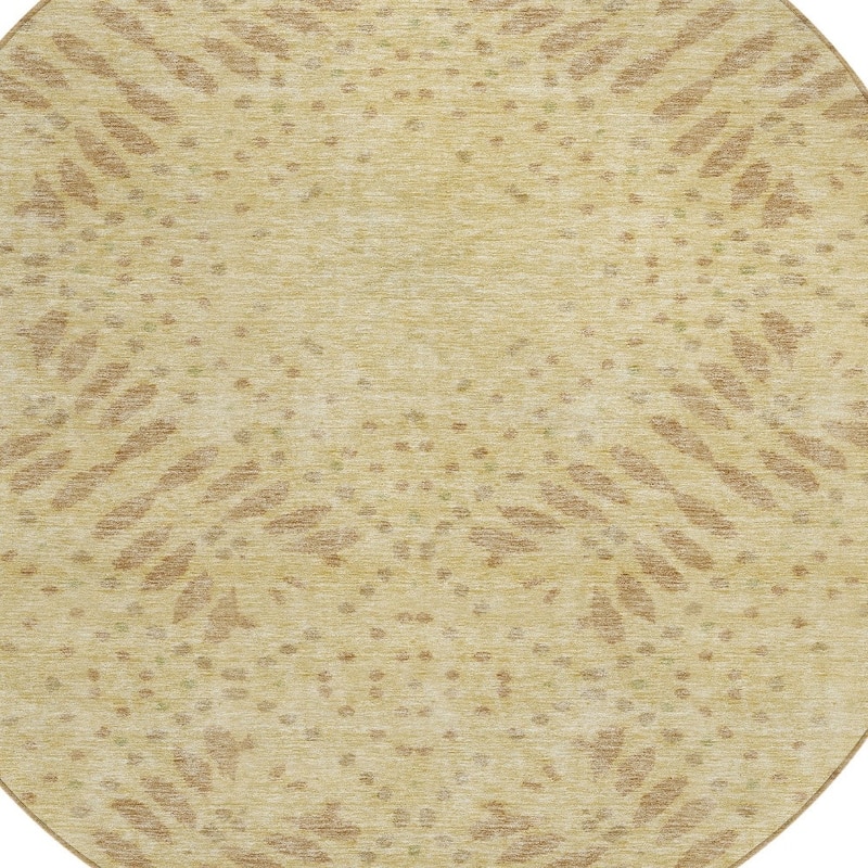 HomeRoots Floral Transitional Rectangle Outdoor Rug