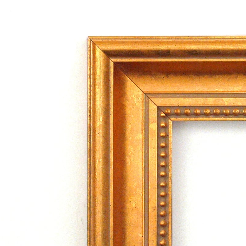 Townhouse Gold Wood Framed Black Corkboard Bulletin Board