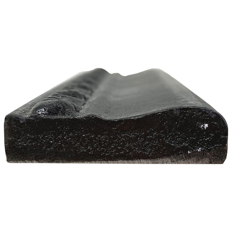 Dove 1.5" x 8" Matte Metallic Listello Wall Tile Trim