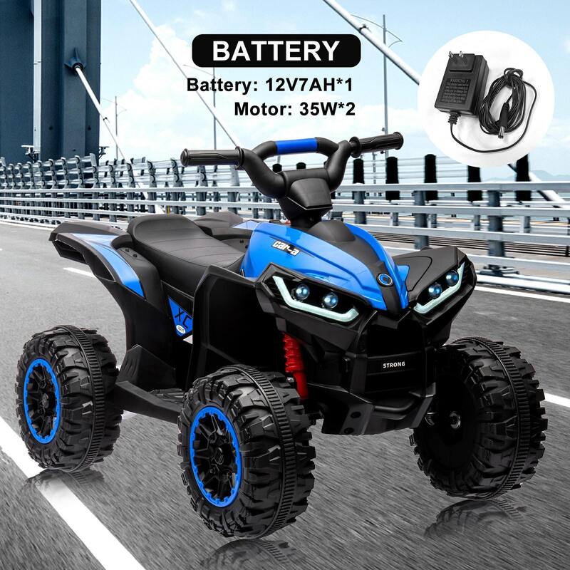 Kids Ride On Car, Electric ATV with Parent Remote Control