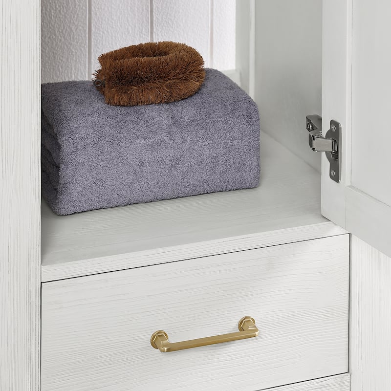 Gela Single Bath Vanity with Ceramic Basin Top without Mirror