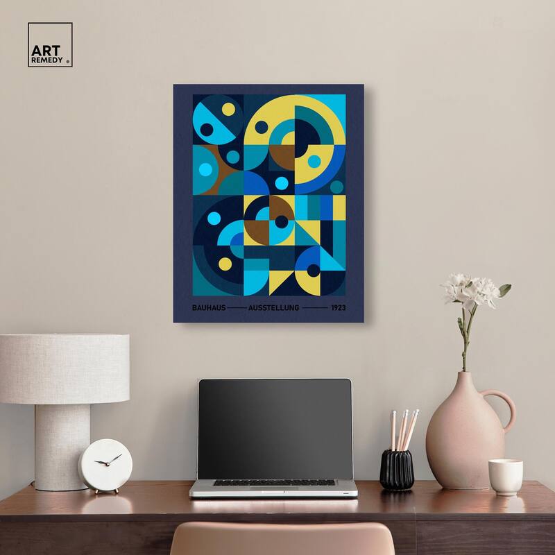 Bauhaus Canvas by Art Remedy, Gallery Wrapped
