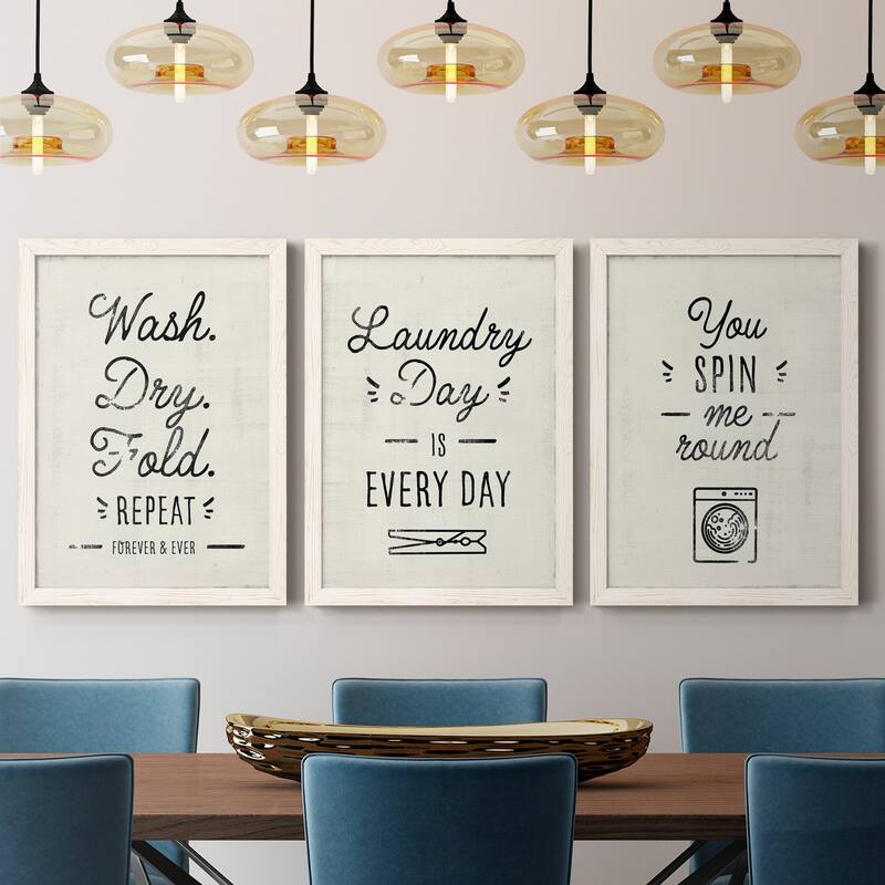 Laundry Room I-Premium Framed Canvas - Ready to Hang - Multi-Color