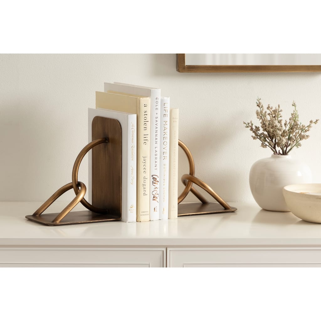 Kate and Laurel Chenery Metal Bookends