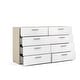 preview thumbnail 41 of 79, Porch & Den Angus Space-saving 8-Drawer Double Dresser