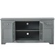 preview thumbnail 17 of 27, Rectangle TV Stand for TV up to 65in with 4 Doors