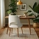 preview thumbnail 43 of 49, INK+IVY Nola Upholstered Dining Side Chairs with Cutout Back design (Set of 2)