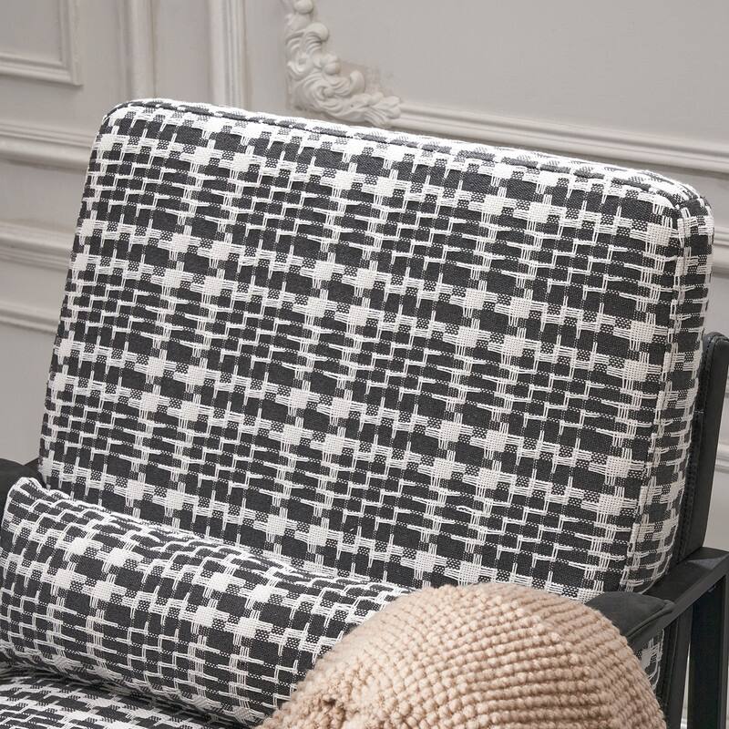 Modern Single Iron Frame Leisure Chair