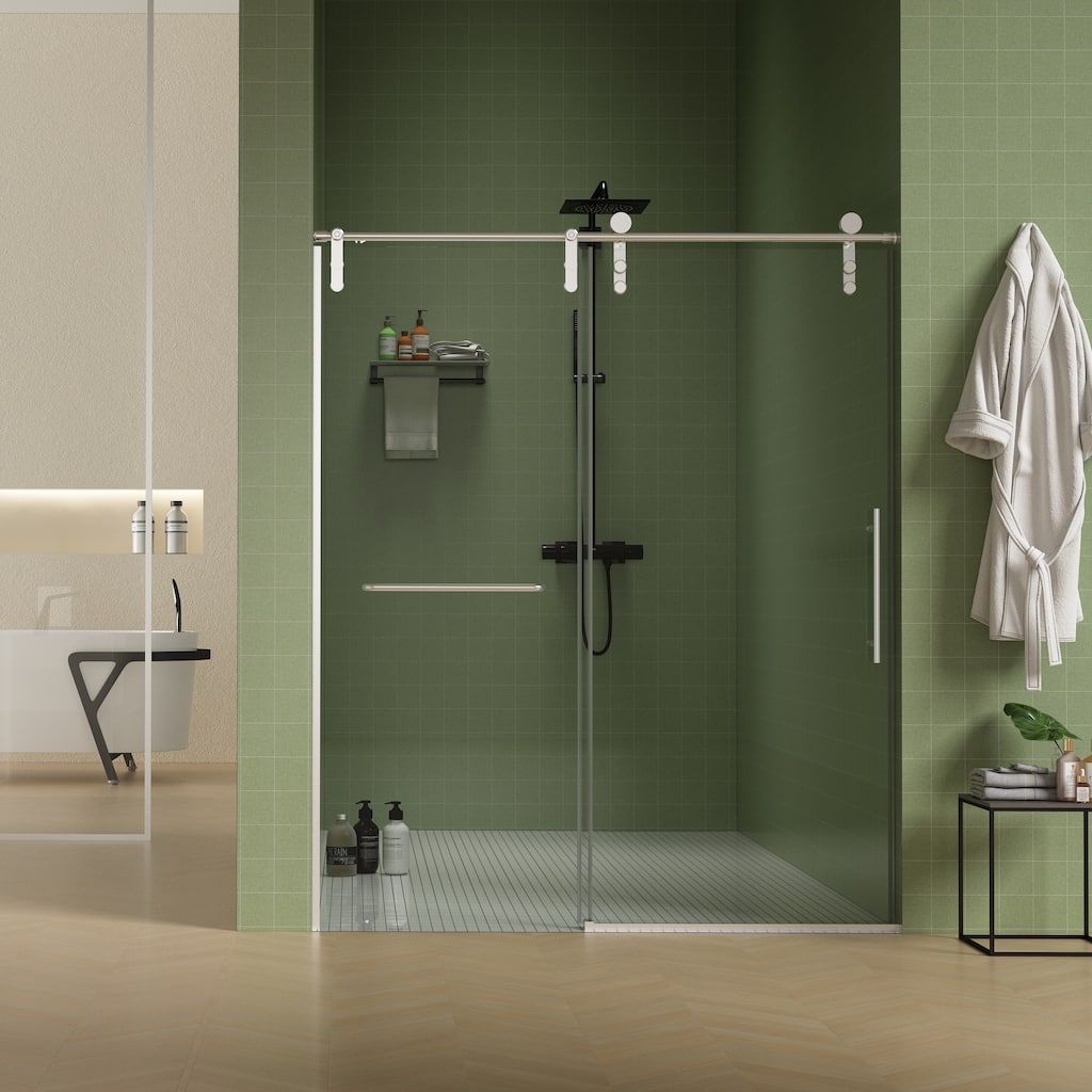 Frameless Shower Door, Sliding Shower Door