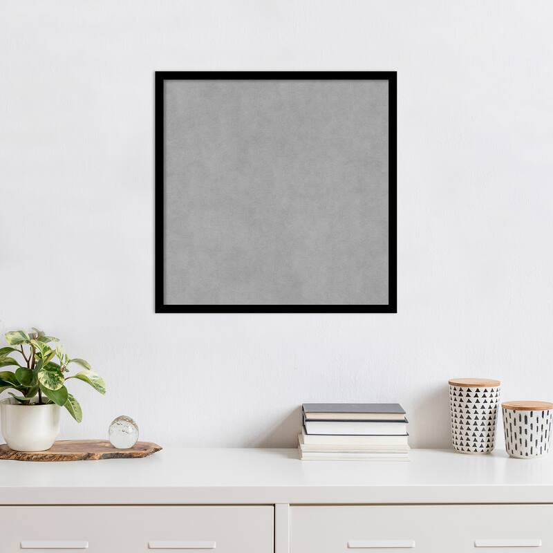 Amanti Art Black Gallery Deep Framed Magnetic Board