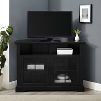 Buy Black Corner Tv Stands Online At Overstock Our Best Living Room Furniture Deals