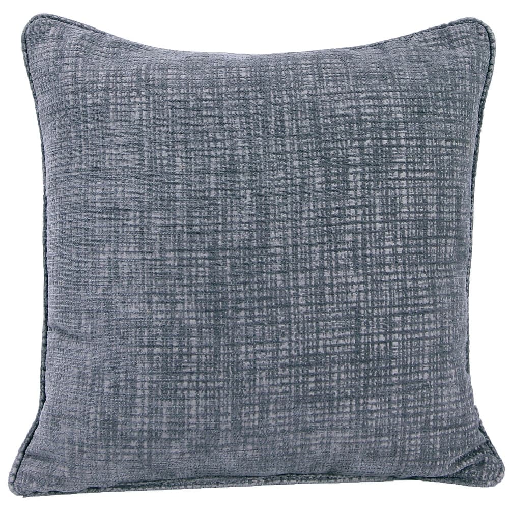 18" x 18" Hatched Solid Indoor Throw Pillow with Welt