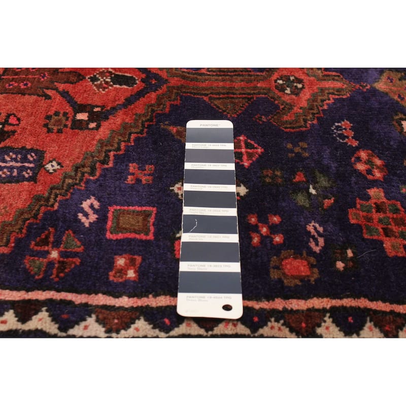 ECARPETGALLERY Hand-knotted Andelz Dark Navy Wool Rug - 3'11 x 6'7