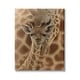 preview thumbnail 7 of 13, Stupell Baby Giraffe with Mother Patterned Safari Animal Hug Canvas Wall Art - Orange 24 x 30