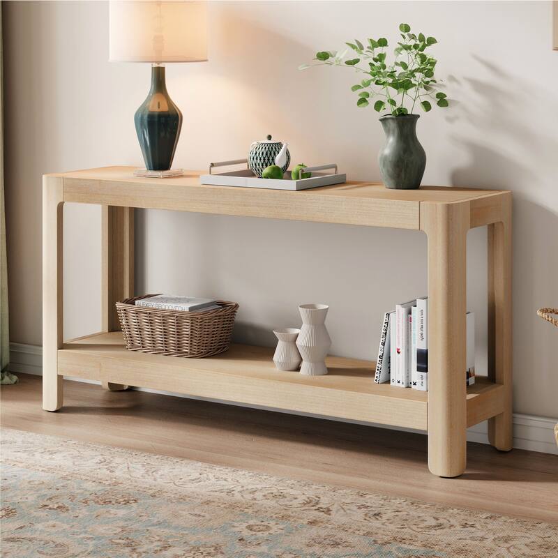 Mirod Modern Farmhouse Console Table