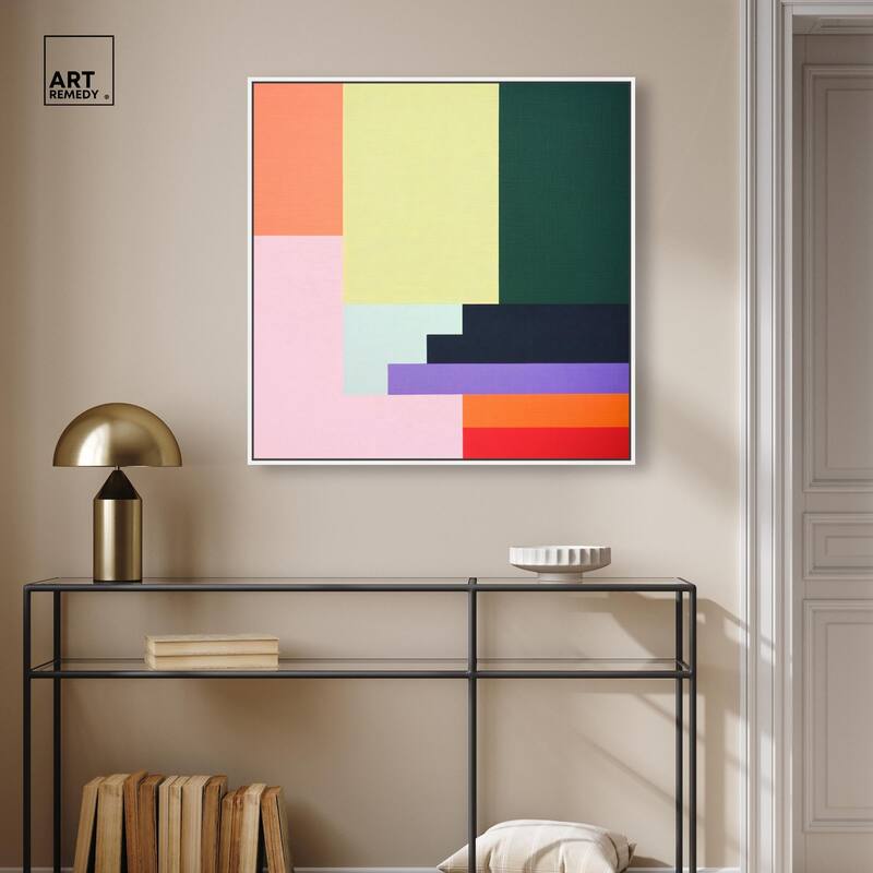 Rectilinear Rhapsody II Canvas by Art Remedy