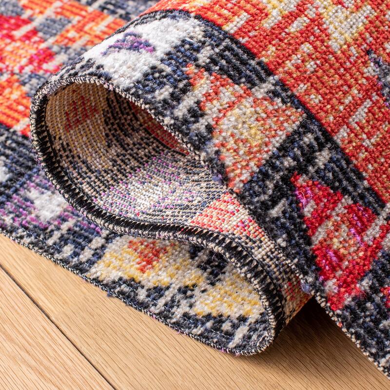 SAFAVIEH Montage Tiia Indoor/ Outdoor Waterproof Patio Backyard Rug