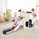 preview thumbnail 4 of 30, Costway 6-In-1 Large Slide for Kids Toddler Climber Slide Playset w/
