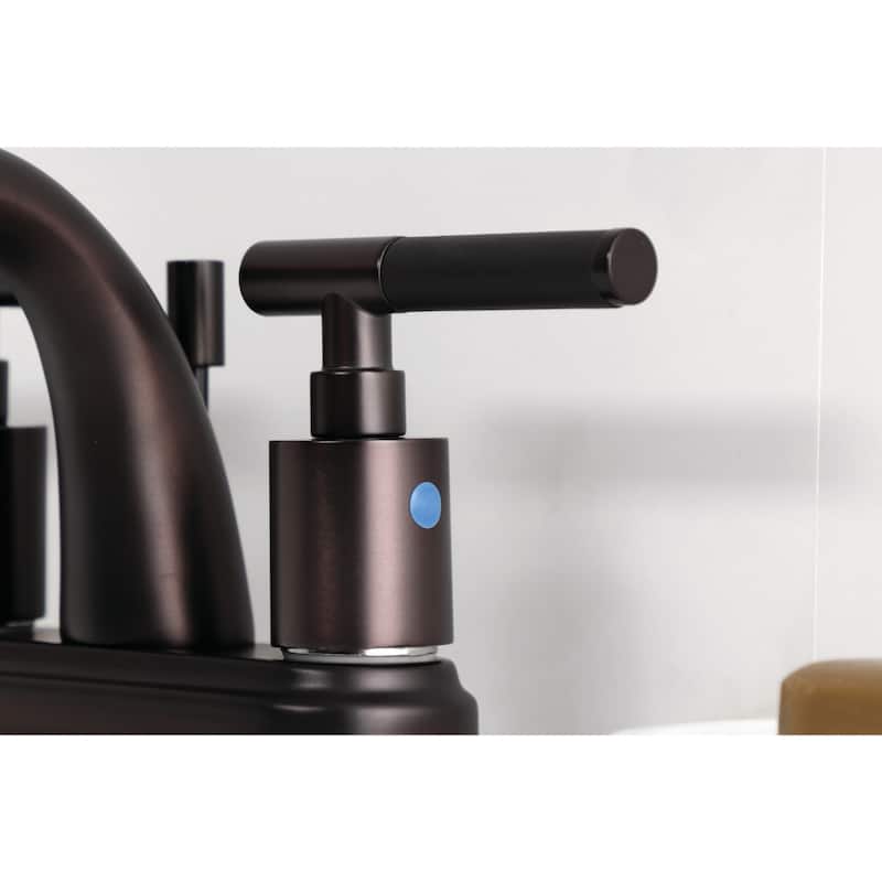 Kingston Brass KB861.CKL Kaiser 1.2 GPM Centerset Bathroom Faucet with