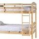 preview thumbnail 69 of 92, Walker Edison Solid Wood Convertible Twin-over-Twin Bunk Bed