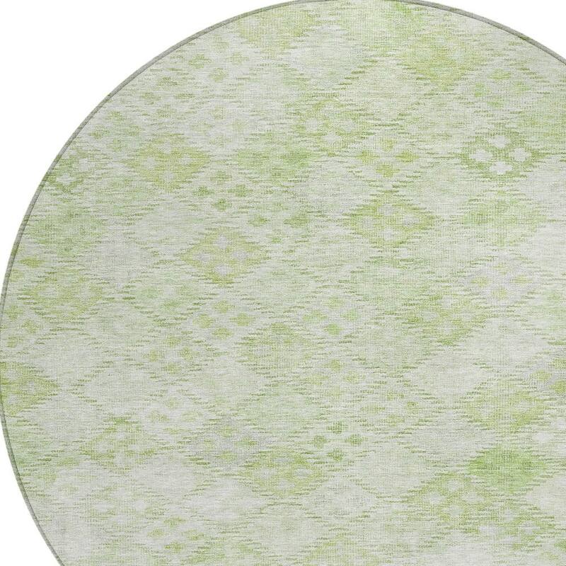 HomeRoots Geometric Transitional Rectangle Outdoor Rug