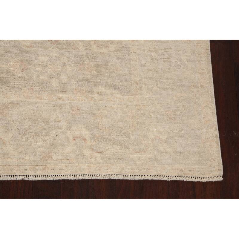 Vegetable Dye Muted Oushak Turkish Oriental Area Rug Wool Hand-knotted - 8'0" x 10'1"