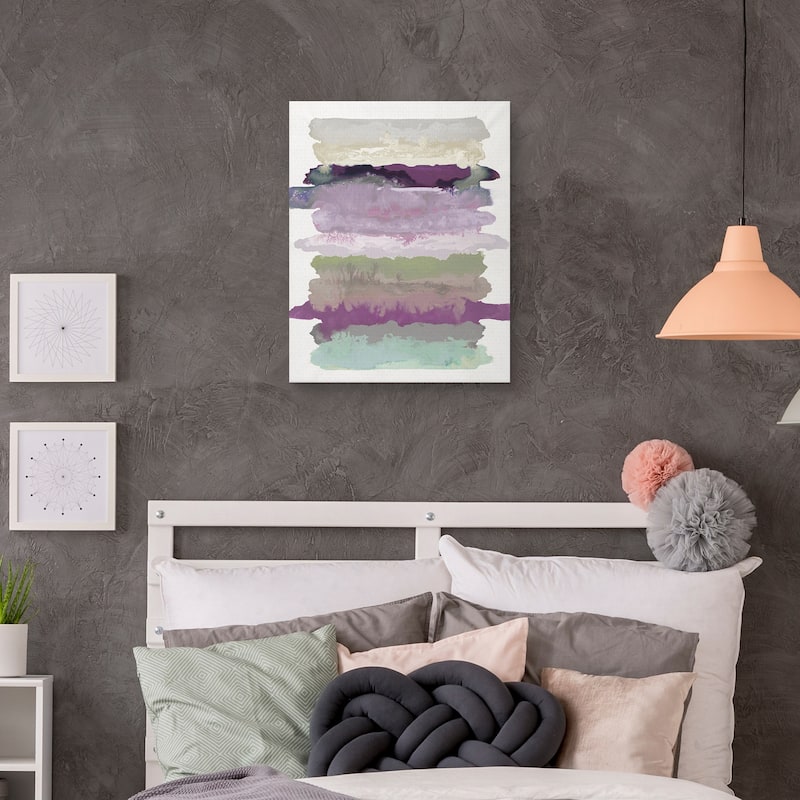 Violet Horizon by Randy Hibberd Canvas Art Print