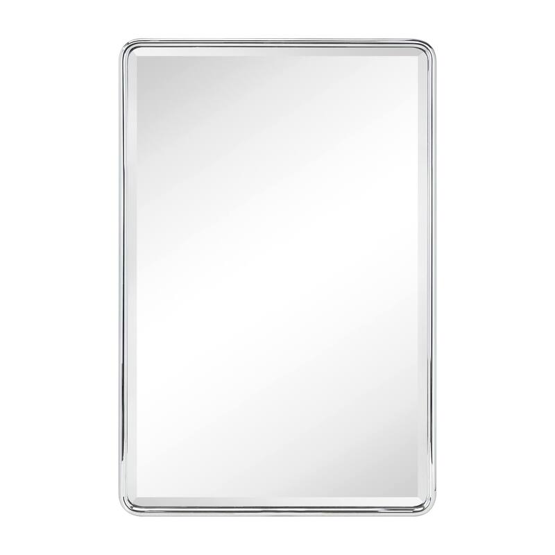 TEHOME Farmhouse Recessed Metal Bathroom Medicine Cabinets with Mirror