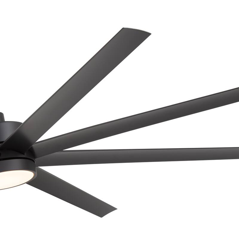 65"/72"/84" Modern LED Ceiling Fan with Light and Remote(8-Blade)