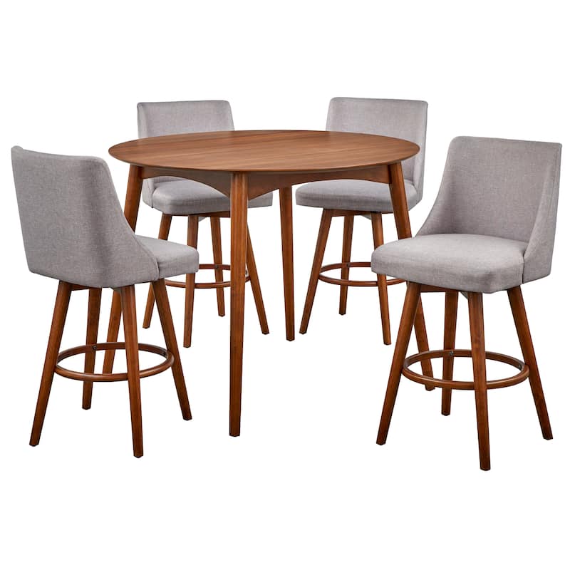Lifestorey Derby 5-piece Counter Height Dining Set