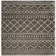 preview thumbnail 133 of 166, SAFAVIEH Arizona Shag Lotta Moroccan 1.2-inch Thick Rug 6'7" Square - Brown/Ivory - Square