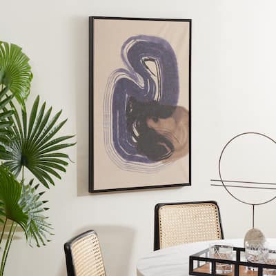 SAFAVIEH Pietrix Continuity Hand Painting, 24 x 36, Framed Wall Art - Multicolor