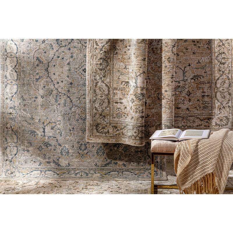 Livabliss Casual Brunswick Medallion Area Rug