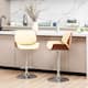 Option Beige Seat/Walnut Bentwood