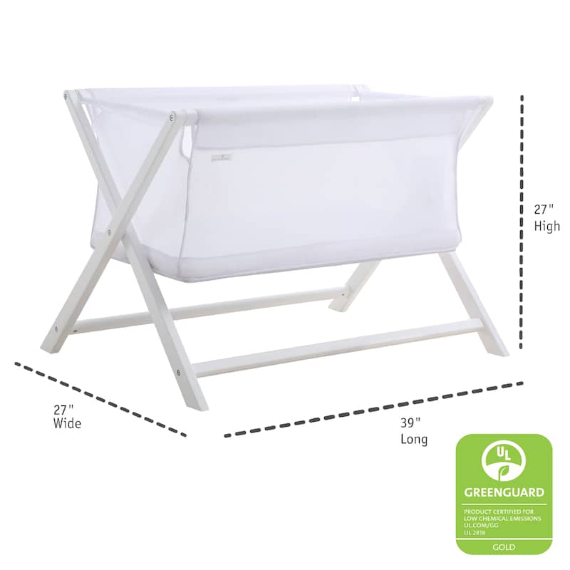 BreathableBaby Breathable Mesh Portable Sleeper, From Bedside to Travel