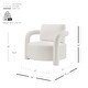 preview thumbnail 17 of 27, NPD Furniture Maisie Faux Shearling Accent Arm Chair