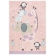 preview thumbnail 20 of 47, SAFAVIEH Carousel Kids Miharu Animal Rug 3'3" x 5'3" - Blush Pink