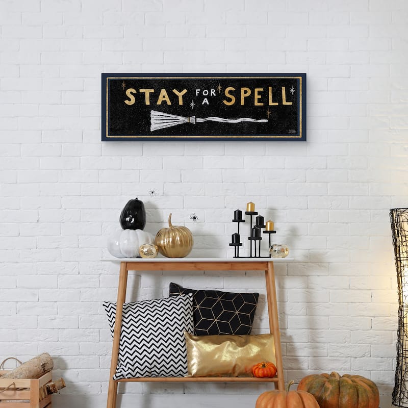 Frightfully Wicked XI Dark Canvas Art Print