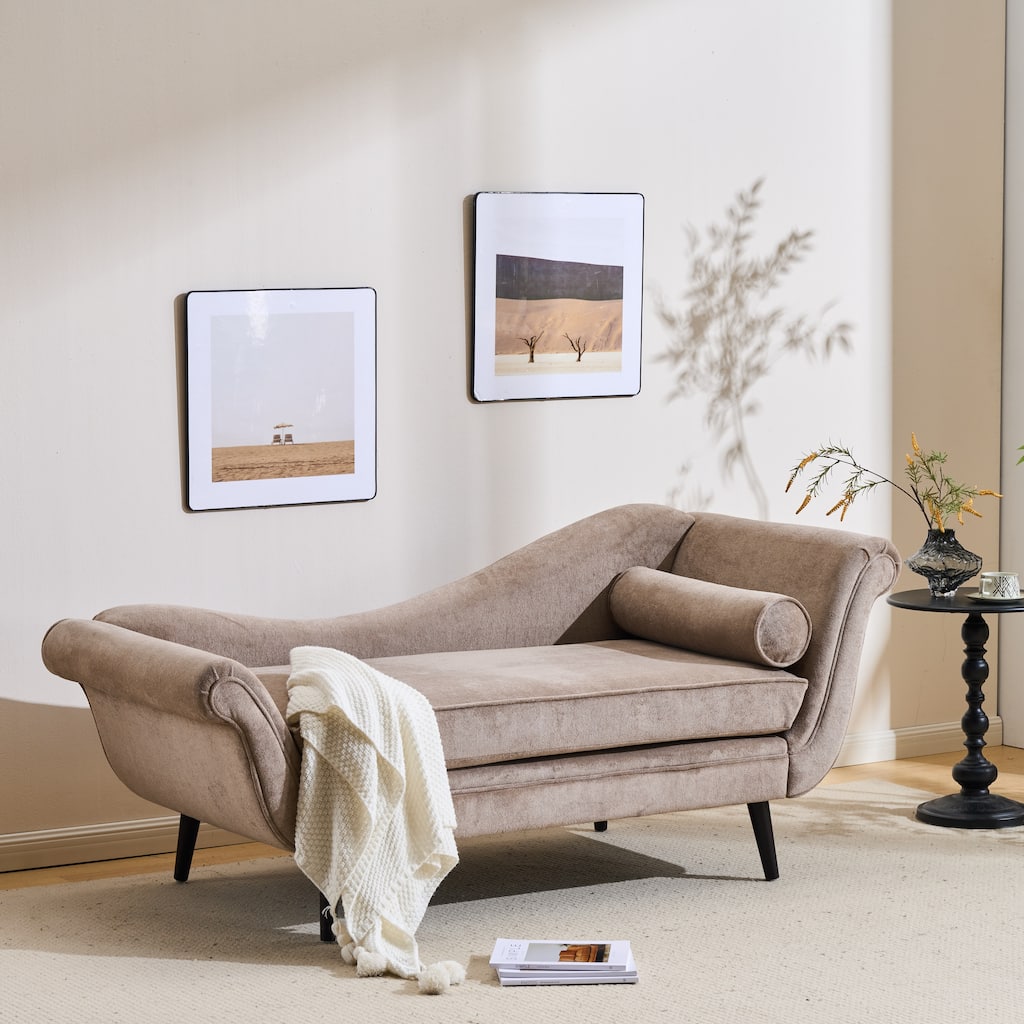 Christopher Knight Home - Calvert Upholstered Chaise Lounge