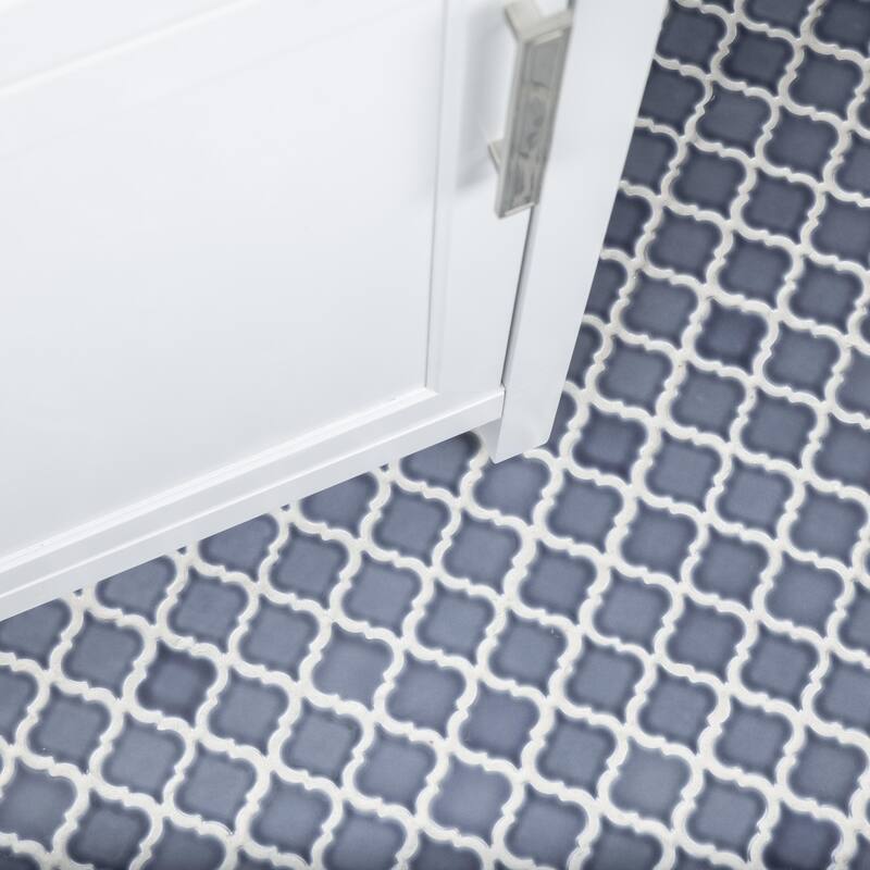 Merola Tile Hudson Tangier Imperial Grey 12-3/8" x 12-3/8" Porcelain Floor and Wall Tile