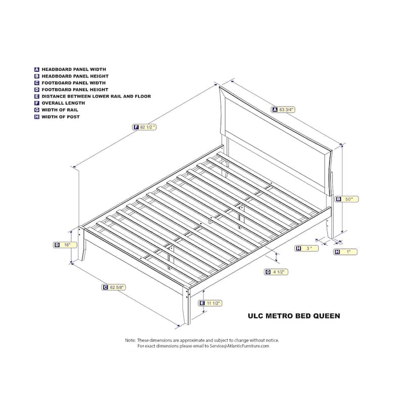 Platform Bed - Modern Design, Walnut Finish, Turbo Charger Included, Trundle Ready