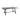 Rectangle Rubber Wood Dining Table,Grey