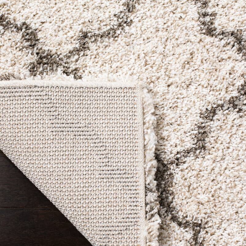SAFAVIEH Hudson Shag Vitchka Glam Trellis 2-inch Area Rug