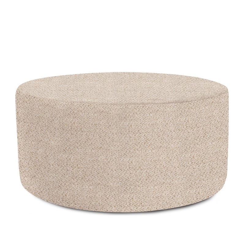 Allan Andrews Universal 36" Round Ottoman with Cover, Panama Collection - Sand